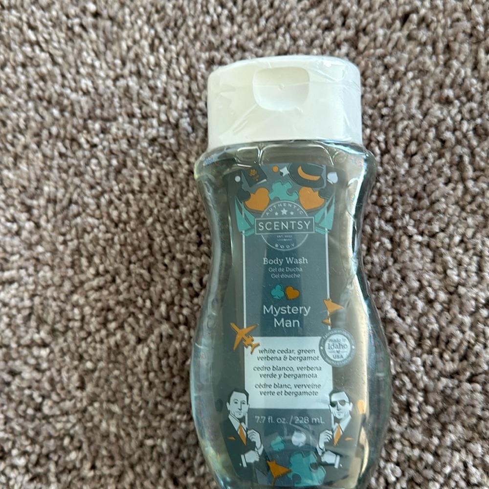 Mystery man body wash